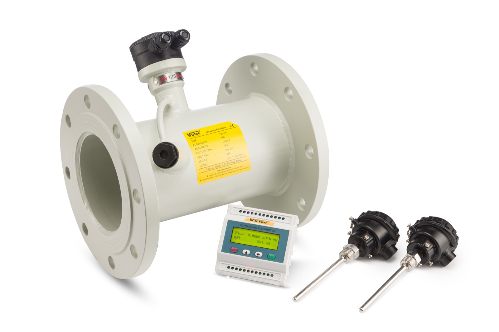 Virtec VIR 850 ultrasonic flow and heat meter